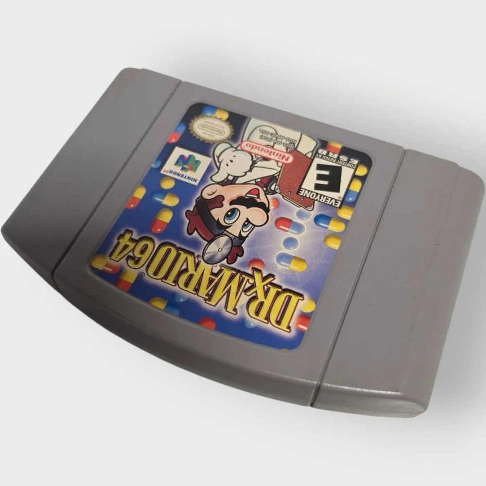 Dr Mario (Nintendo 64 N64) in Original Box Authentic TESTED WORKS COMPLETE